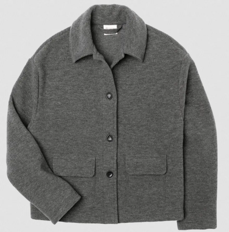 Damen-Kurzjacke Wollwalk , Engel