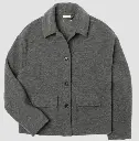 Women's short jacket felted wool, Engel