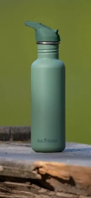 Gourde en acier inoxydable Classic 800 ml avec bouchon Flip Sport, Klean Kanteen
