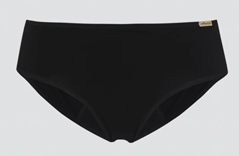 Culottes menstruelles "Medium" en coton biologique, Fairtrade, Comazo