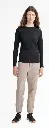Damen Basic Langarmshirt "DHIVYA", Mela