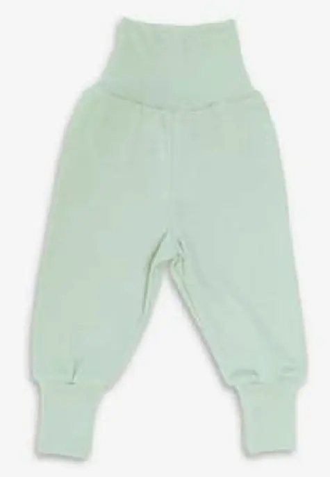 Babyhose Wolle/Seide 50/56 pastel-mint, Engel (LNGR)