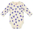 Baby long-sleeved bodysuit "Hearts", LötieKids