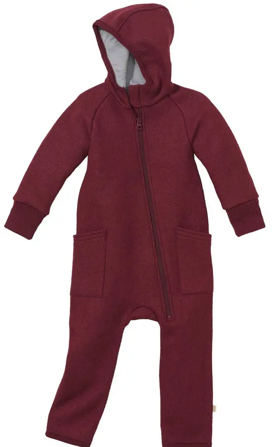 Wollwalk Kinder Zipp-Overall, Disana