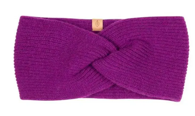 Damen-Stirnband Kaschmir, Pure Pure