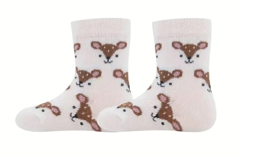 Socken 2er pack mit motiv "Reh", Ewers