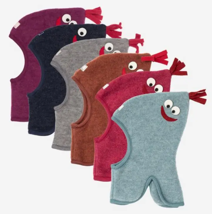 Wollfleece Mütze Max "Braun", PICKAPOOH