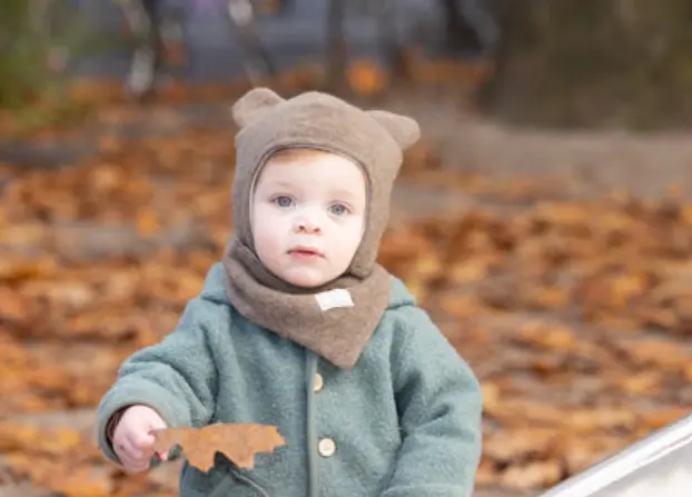 Bonnet en laine polaire "Bea Braun", PICKAPOOH