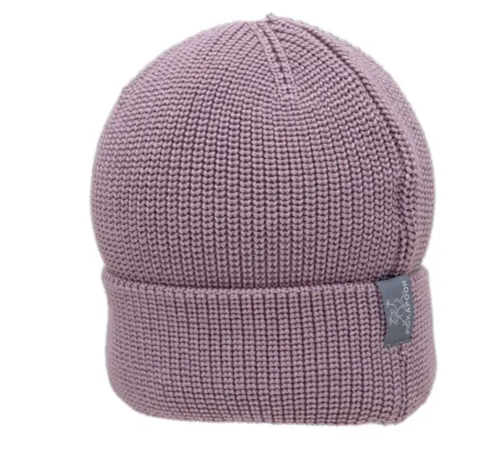 Wool knit hat "Ben Dusty pink", Pickapooh