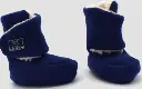 Wollwalk Booties & Baumwoll plüsch Größe 1 "Trotter", PICKAPOOH 