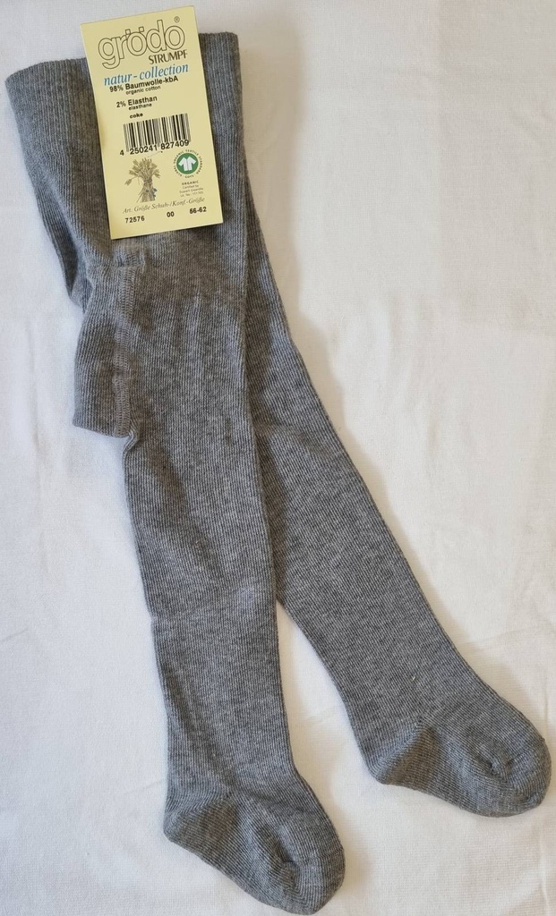 Strumpfhose Baumwolle "Grau", Grödo