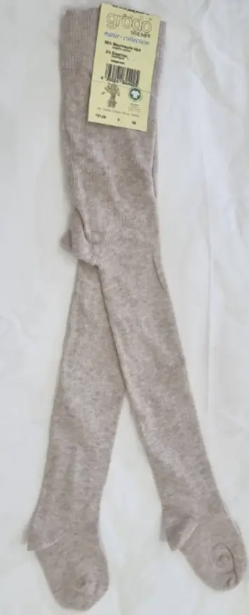 Collant bébé en coton "Beigemel.",Grödo