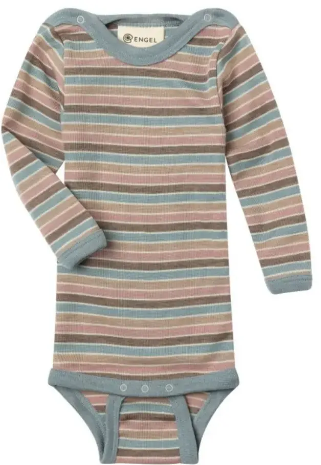 Baby Body Wolle/Seide 74/80 pastel color, Engel (LNKM)