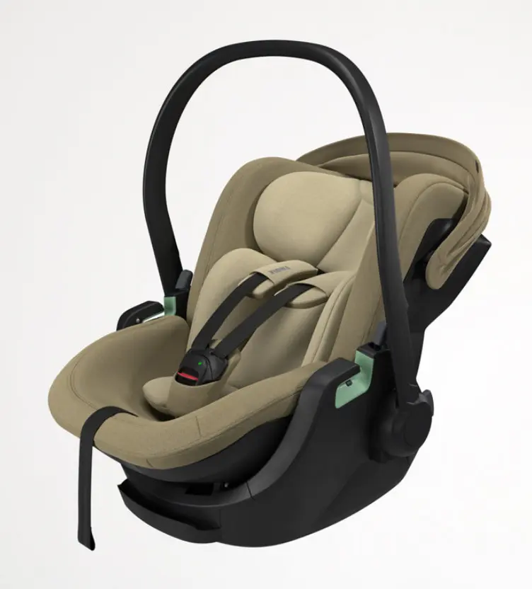 1 Part. Maple Connect Siège auto + Base Alfi Connect Isofix Khaki, Thule by Naturkind  (LNSN)