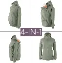 Softshell babywearing jacket "Allrounder Fit", Mamalila