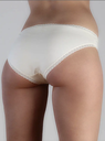 Slip avec dentelle - écru, Albero-Natur