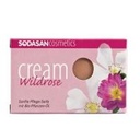Bio-Stückseife "Cream" Wildrose, Sodasan