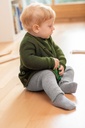 Baby melange knitted jacket, Disana