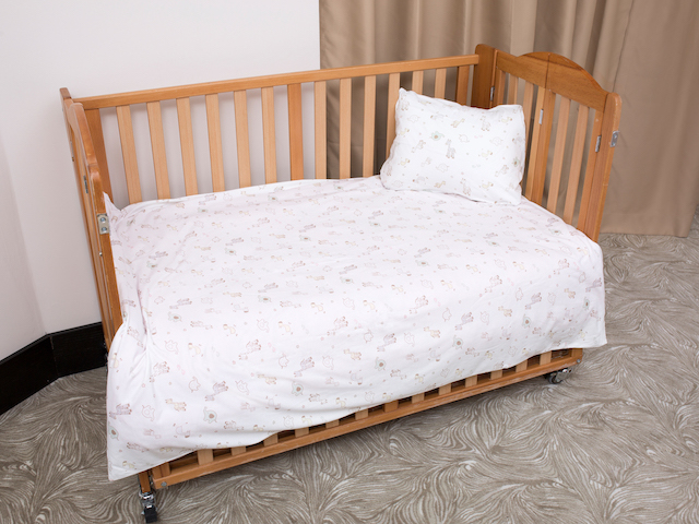 Reversible children's bed linen "Dreamworlds", Ege Organics
