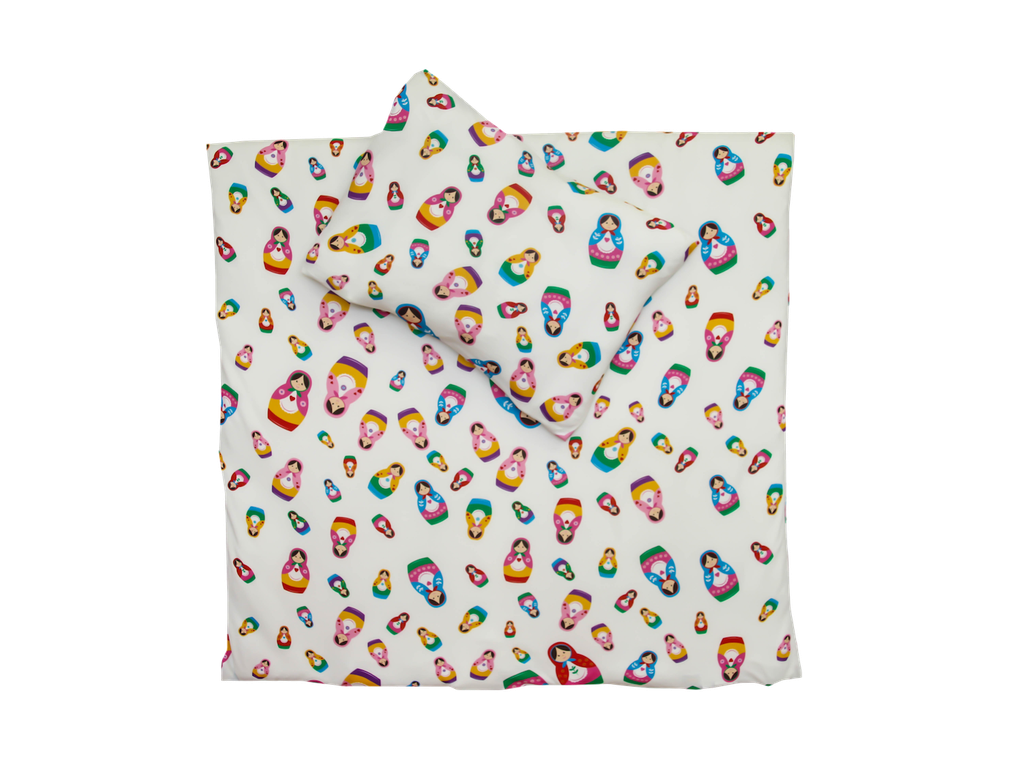 Kinderbettwäsche MATROSCHKA, Ege Organics