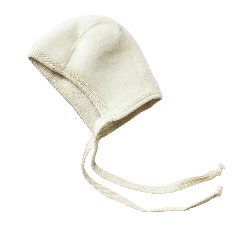 Baby-Häubchen Wolle Fleece, Engel