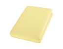 drap-housse jersey, jaune soleil