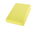 Jersey bedsheet Cotonea, yellow