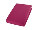 jersey bedsheet, ruby