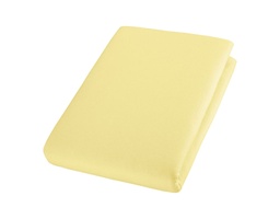[CSP2-E060120-I105] Jersey bedsheet for children mattresses, sun yellow, Cotonea