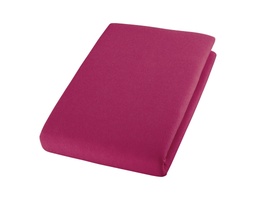 [CSP2-E060120-I161] (Cotonea) Jersey bedsheet for children mattresses, ruby