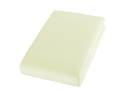[CSP2-E060120-I154] (Cotonea) Jersey bedsheet for children mattresses, tender yellow