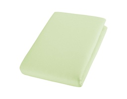 [CSP2-E060120-I103] (Cotonea) Jersey bedsheet for children mattresses, light green