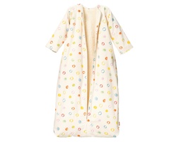 Sleeping bag with plush lining detechable sleeves "Circles", Cotonea