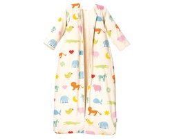 Kinderschlafsack mit Plüsch-Futter und abnehmbaren Ärmeln "Arche Noah", Cotonea