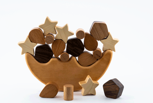 [Bergmannfuchs Mond, Sterne und Holzfiguren] Mond, Sterne & Holzfiguren