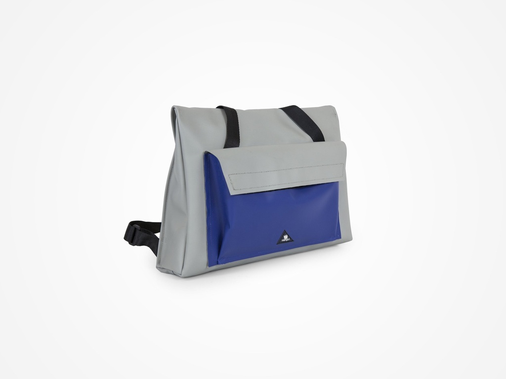 Backpack grey/blue