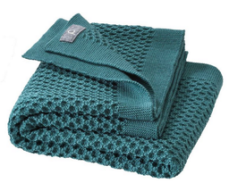 Honeycomb Knit Blanket, Disana