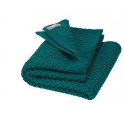 Waben-Strickdecke, Disana