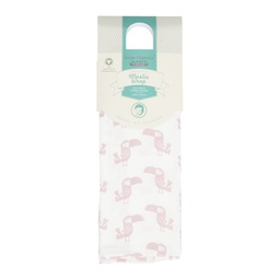 Large muslin baby blanket toucan 120x120, Vita - sense organics