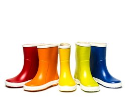 Children's rubber boots made of natural rubber, Beppo - Grand Step Shoes 