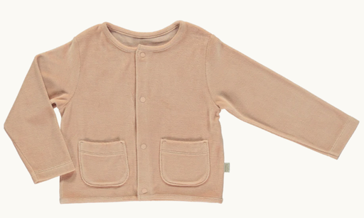 Cardigan Manioc Samt Poudre Organic