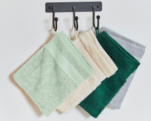 Organic terry wash mitt, Cotonea