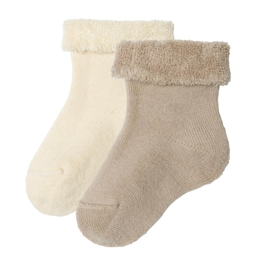 [Art.Nr.213-582-15/16] Baby Plüsch-Söckchen, 2er-Pack