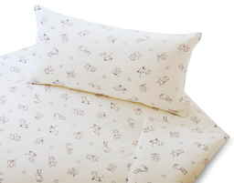 Satin children's bed linen Leon and Mia" Cotonea 