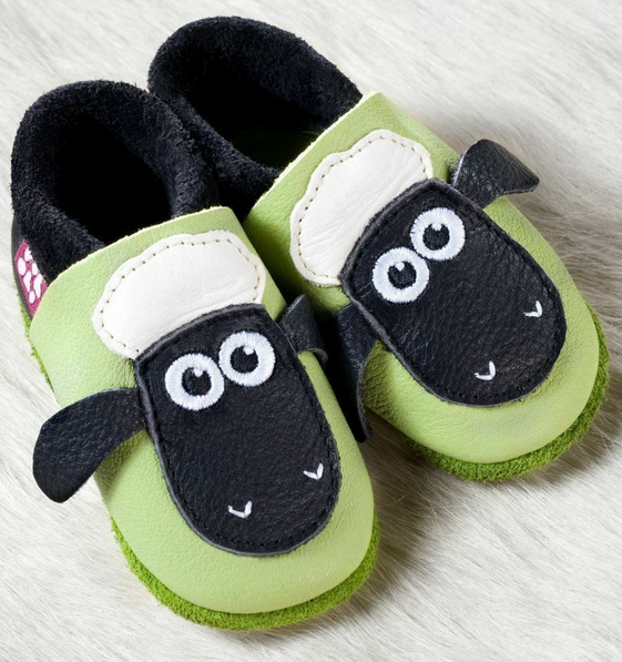 Baby-Hausschuhe " Shaun the Sheep " - Pololo