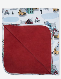 [B1120-CC] Babyblanket "igi natur", Ege Organics , reversible