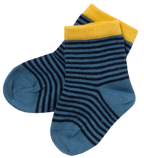 Socken bleu/rayé PWO