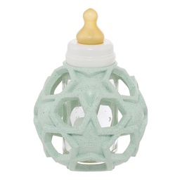 [454311] Babyflaschen aus Glas mit Sternenball-Schutz, Hevea 