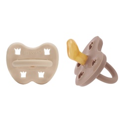 [250461] 2er Pack Schnuller kieferorthopädisch 3-36 Monate, Hevea