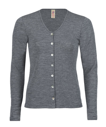 [Art.Nr.704441-091-4648] Cardigan pour femme en laine/soie, Engel